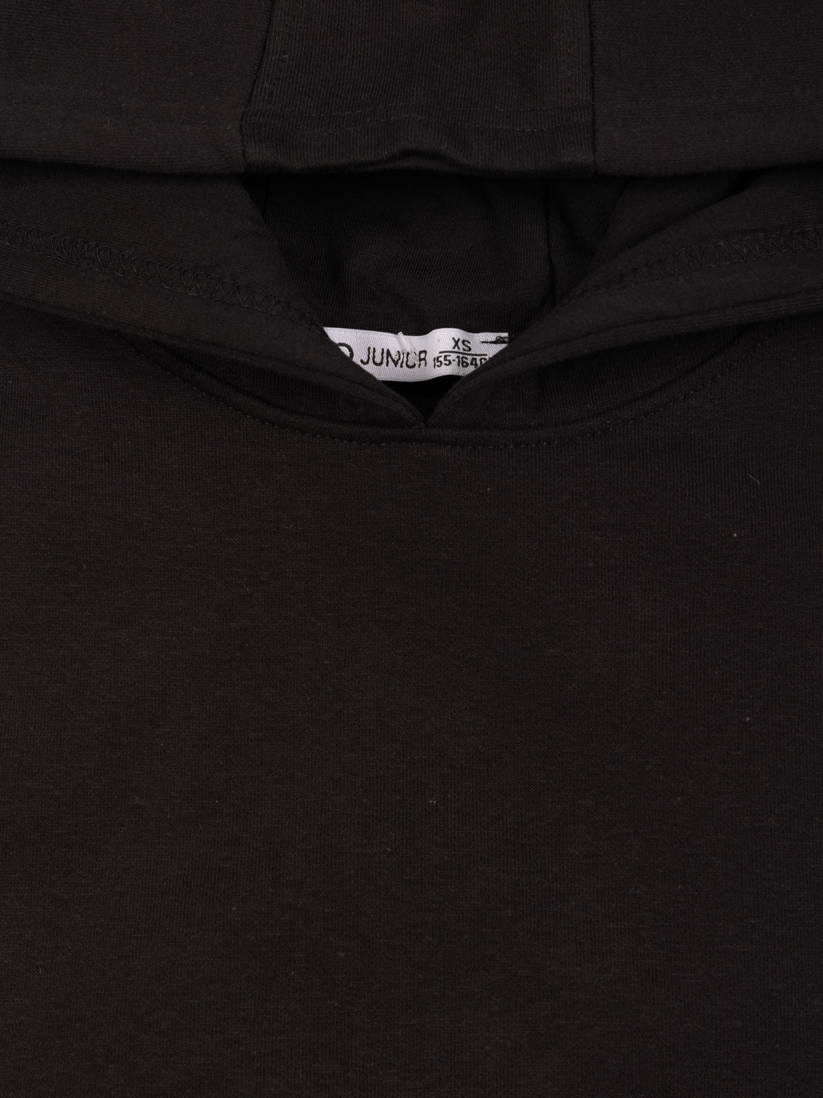 Sweat à capuche noir garçon (XXS-M) Sweat à capuche noir garçon (XXS-M)