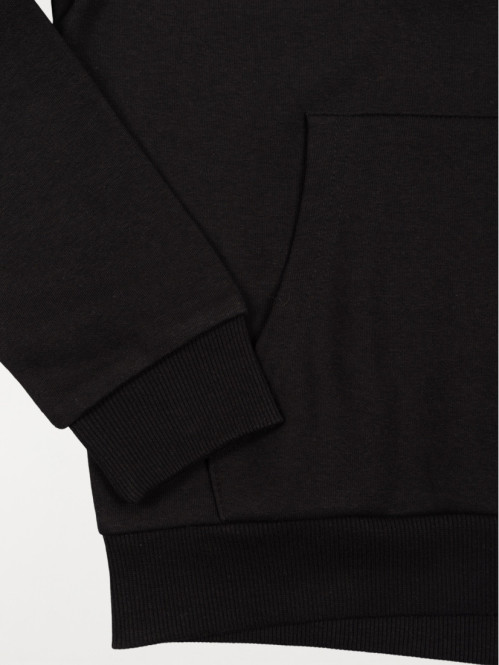 Sweat à capuche noir garçon...