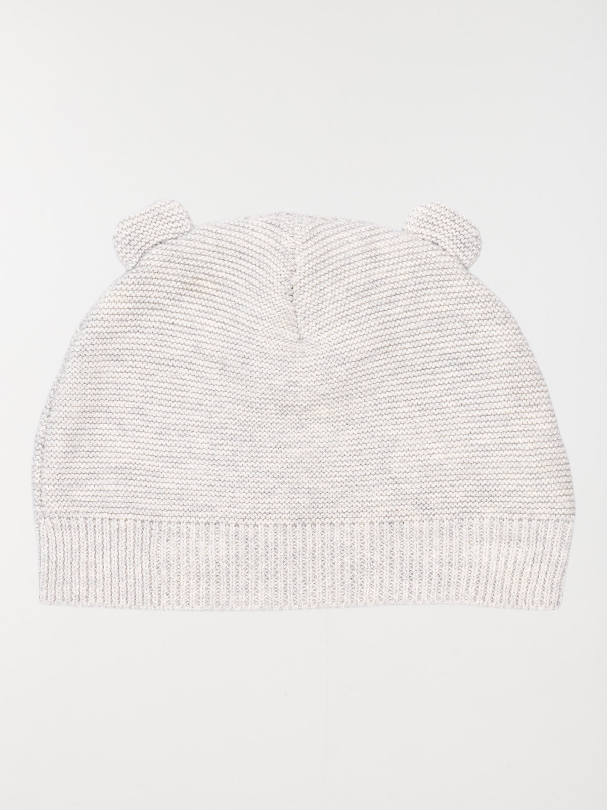 Bonnet naissance gris chiné bébé (0-3M) Bonnet naissance gris chiné bébé (0-3M)