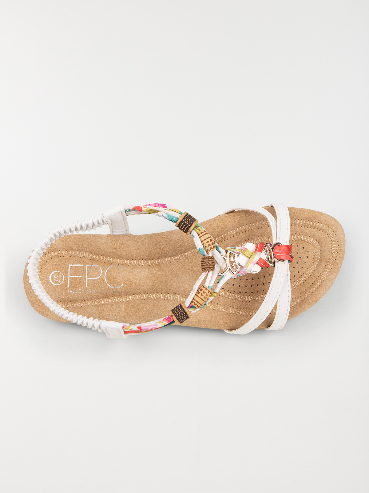 Sandales femme brides fleuries (36-41) Sandales femme brides fleuries (36-41)