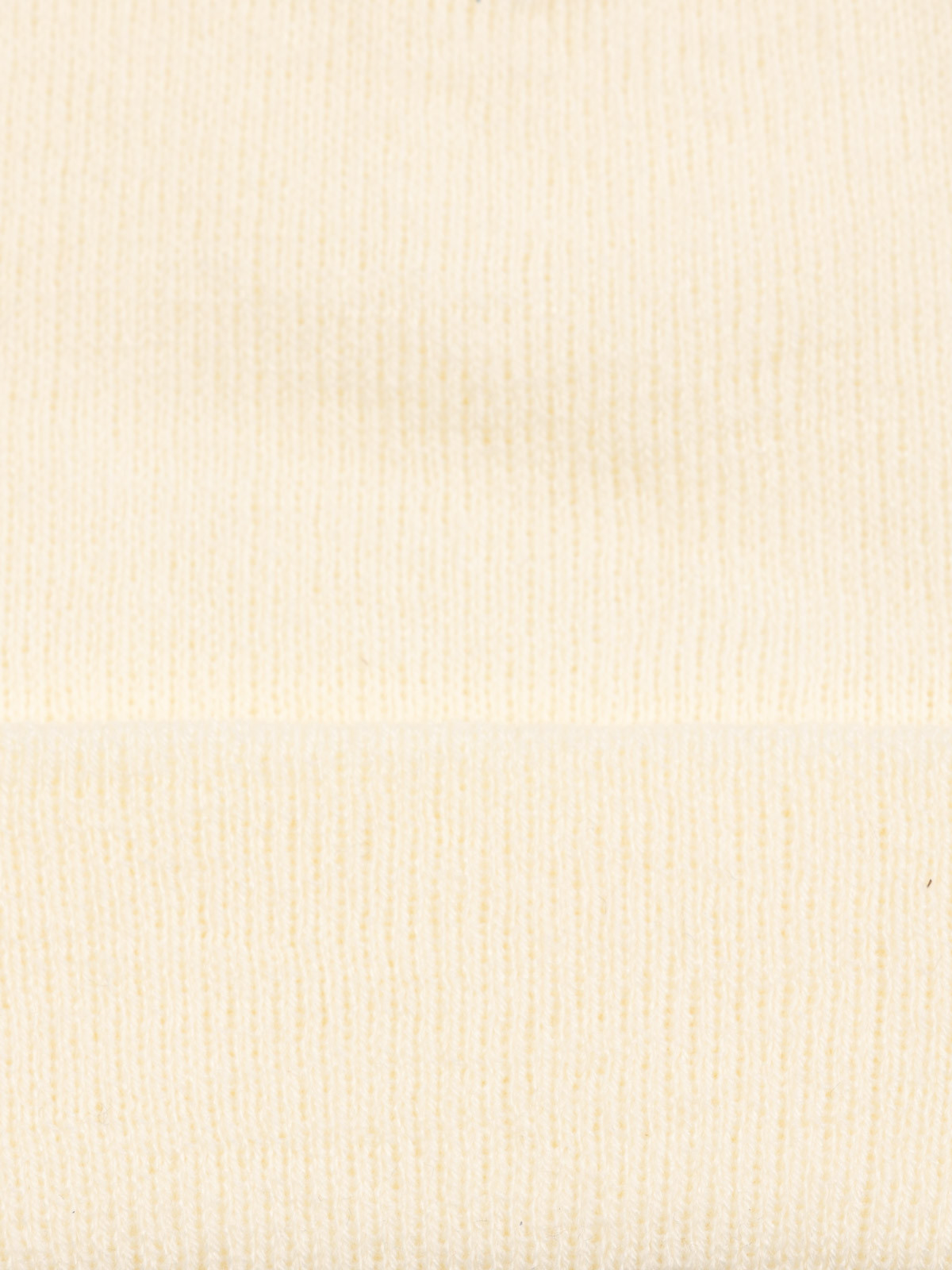 Bonnet revers écru fille Bonnet revers écru fille