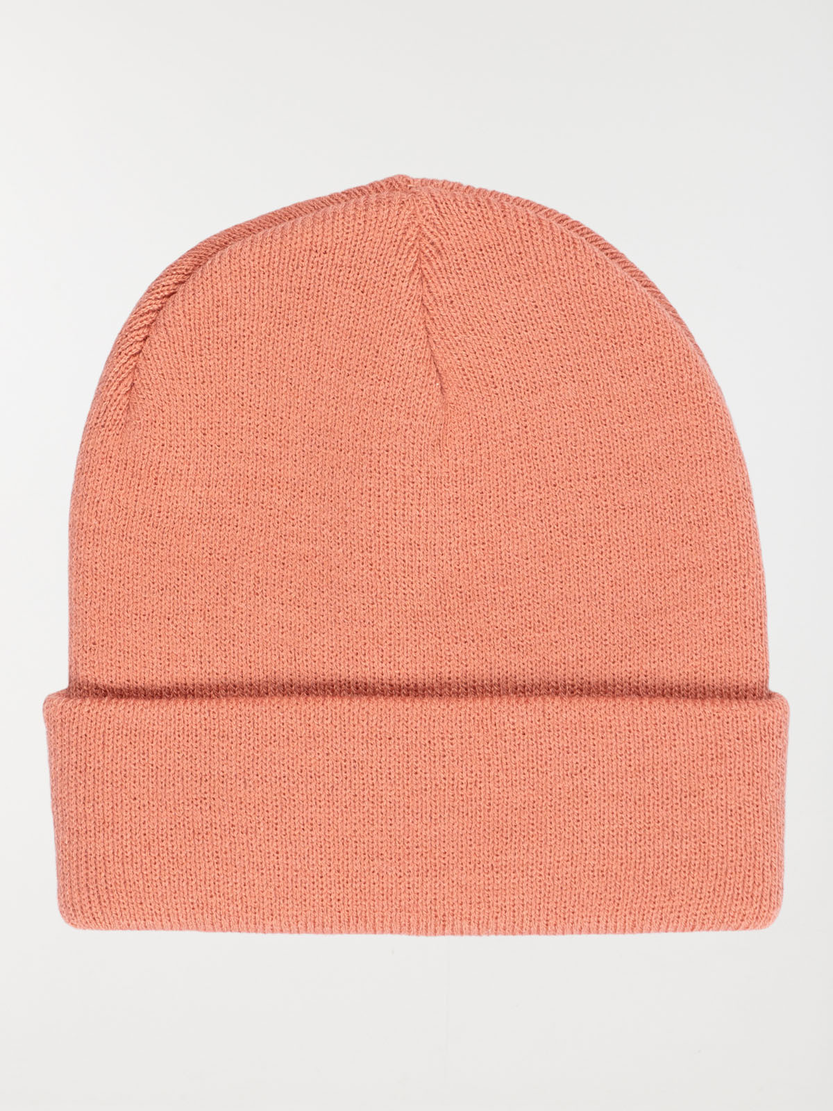 Bonnet revers rose fille