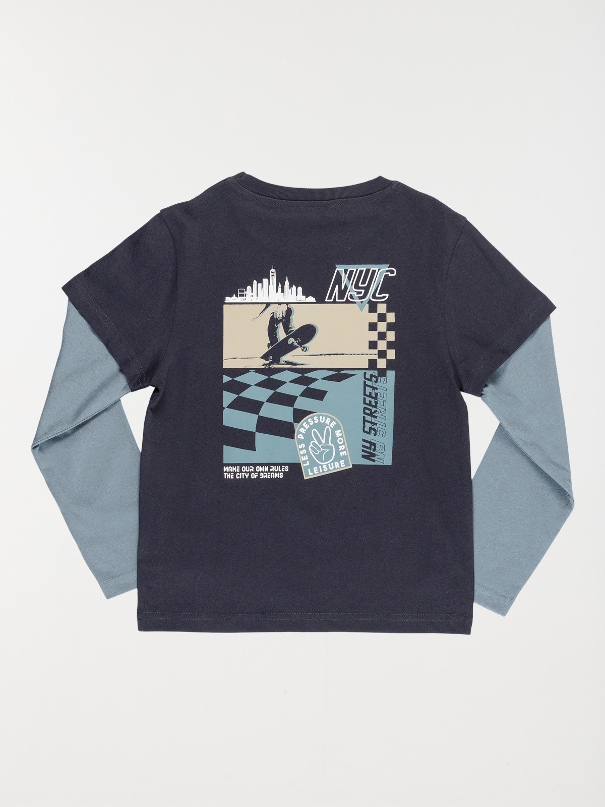 Tee-shirt skateboard garçon (3-12A)