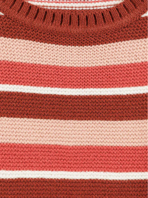 Pull rayé fille (3-12A)