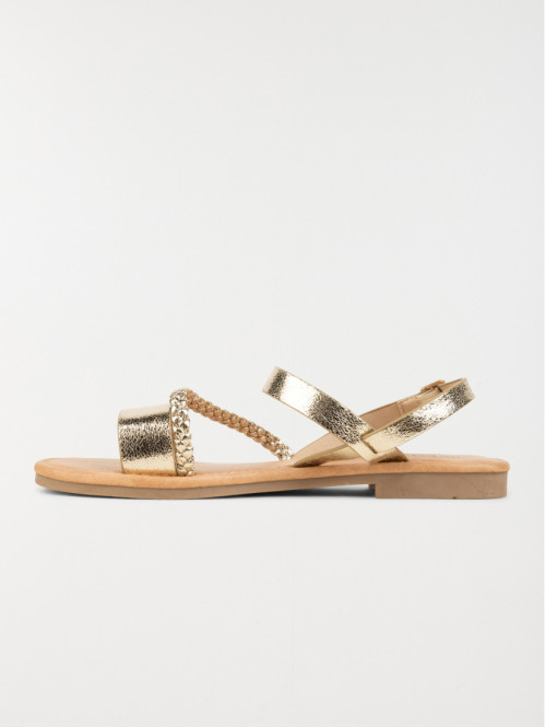 Sandale gold fantaisie...