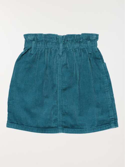 Jupe petrol blue velours...