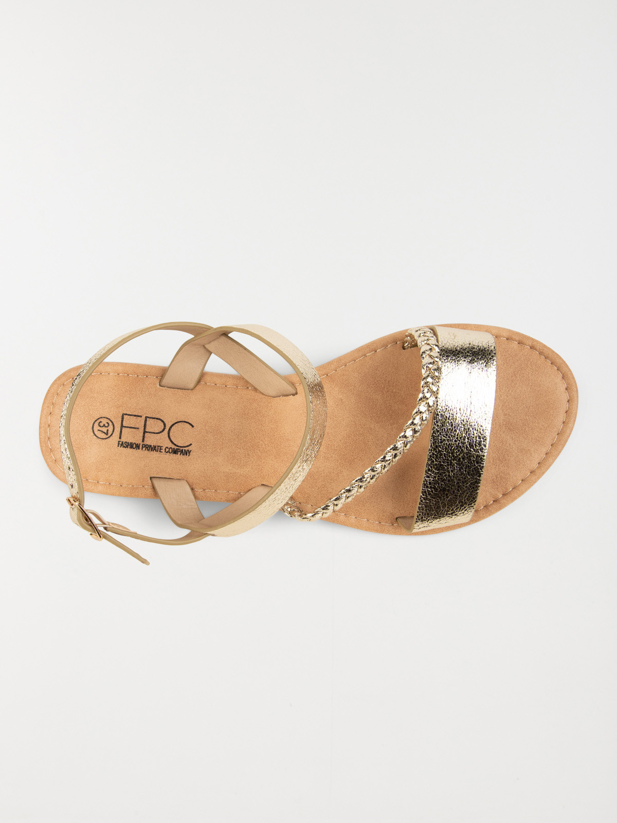 Sandale gold fantaisie femme (36-41) Sandale gold fantaisie femme (36-41)