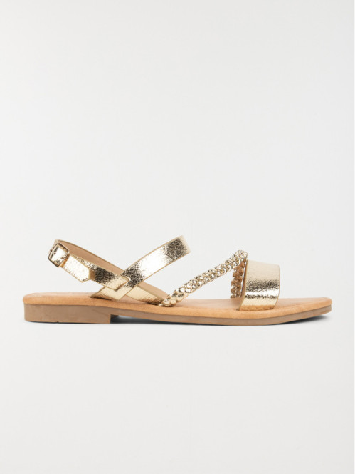 Sandale gold fantaisie femme (36-41)