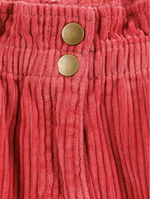 Short velours baroque pink...