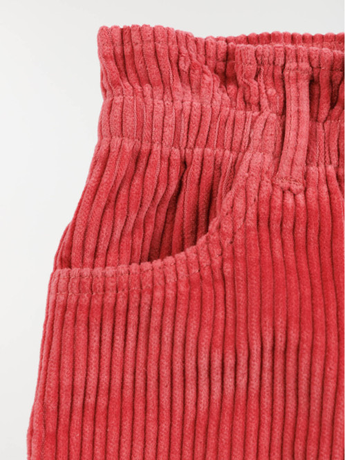 Short velours baroque pink...