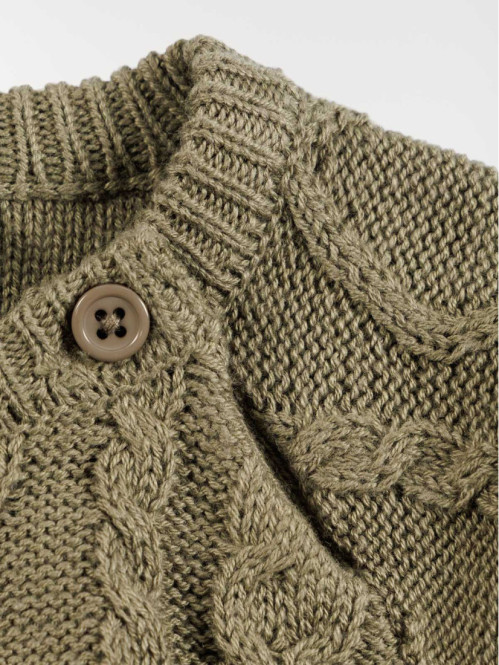 Pull maille torsadée garçon...