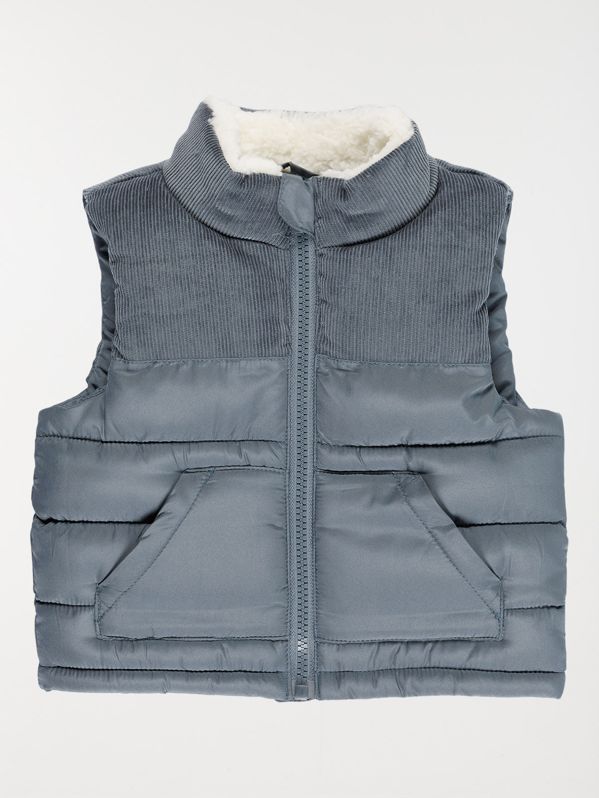 Doudoune sans manches garçon (6-36M)