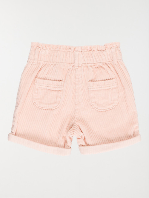 Short en velours rose baby...