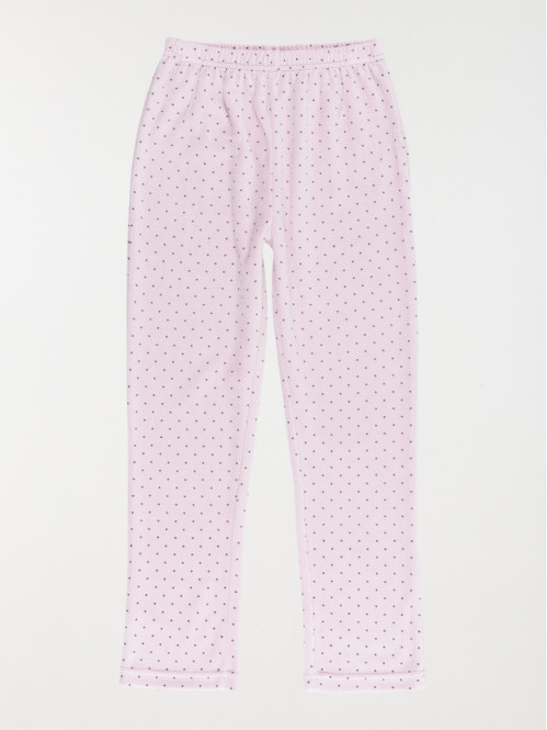 Pyjama velours lune fille (3-12A)