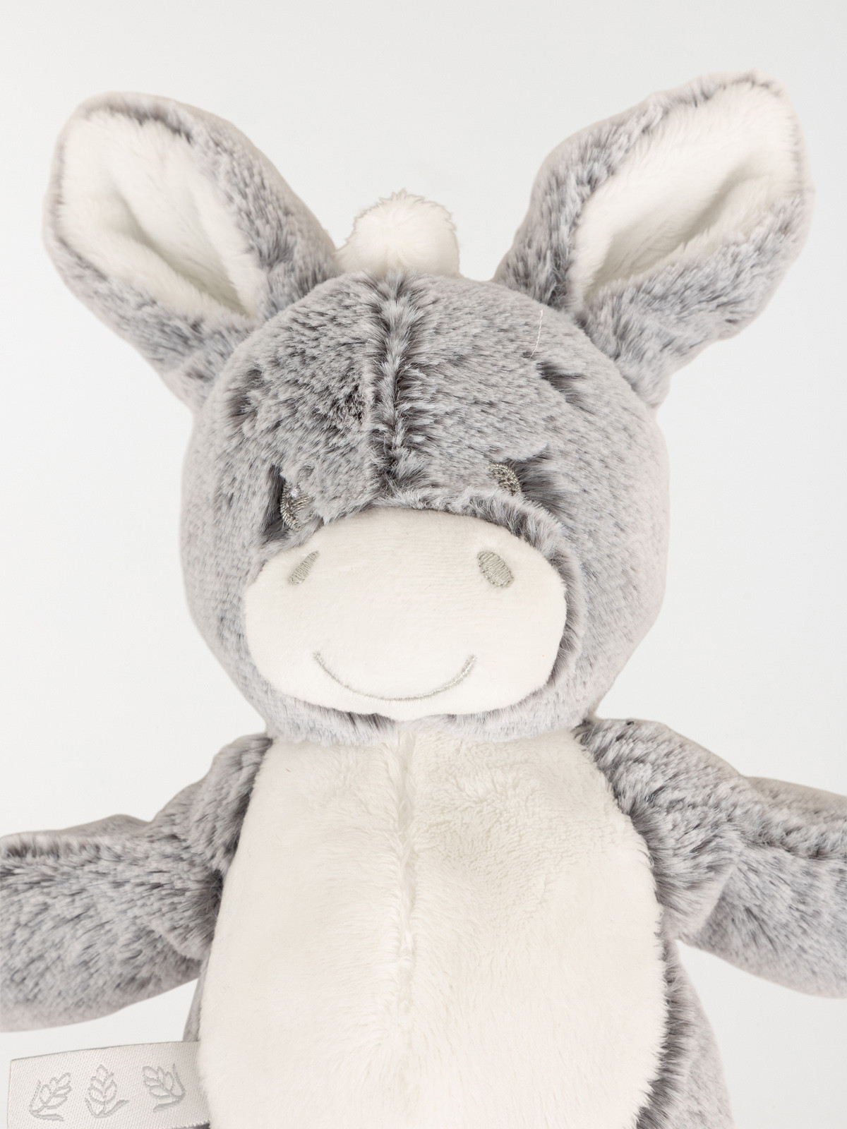 Peluche Ane gris bébé Peluche Ane gris bébé