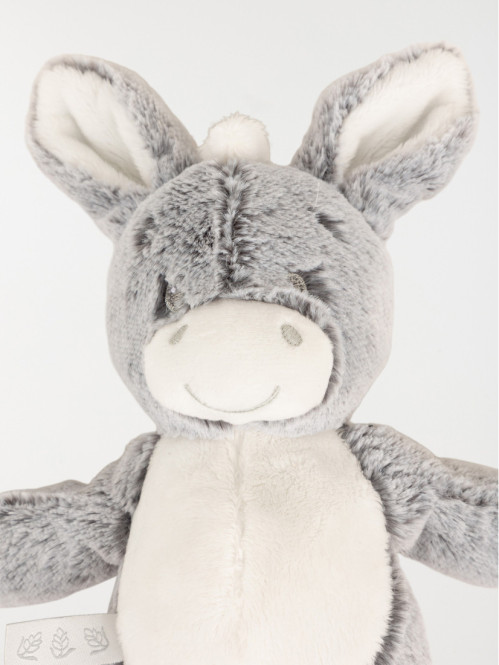 Peluche Ane gris bébé