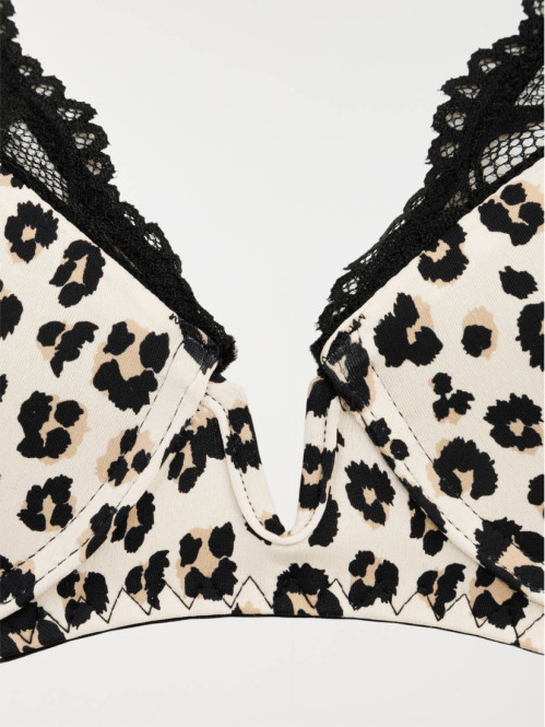 Soutien-gorge léopard femme...