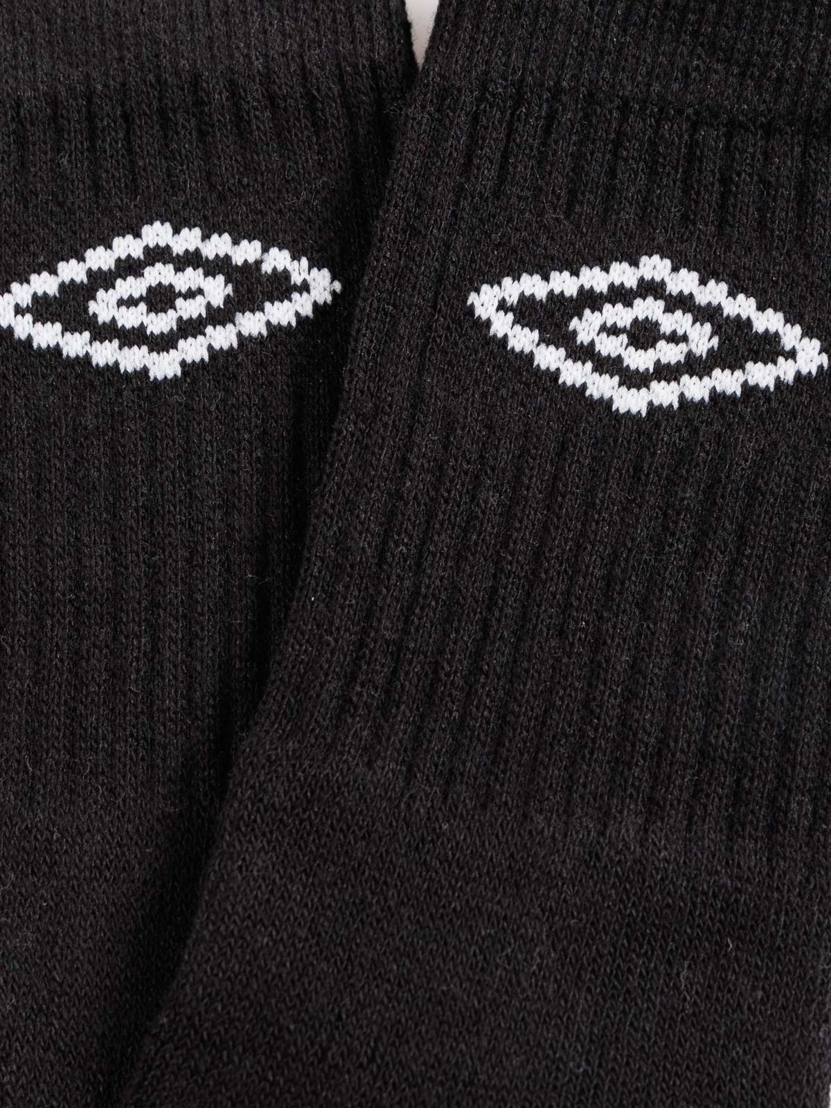 Lot 3 chaussettes noir Umbro garçon Lot 3 chaussettes noir Umbro garçon