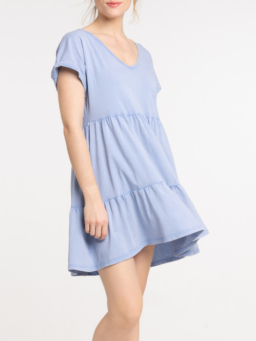 Robe ciel blue femme