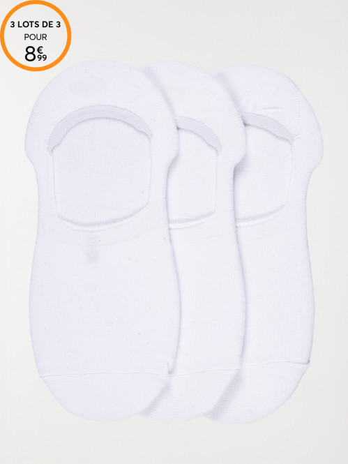 Lot de 3 chaussettes...