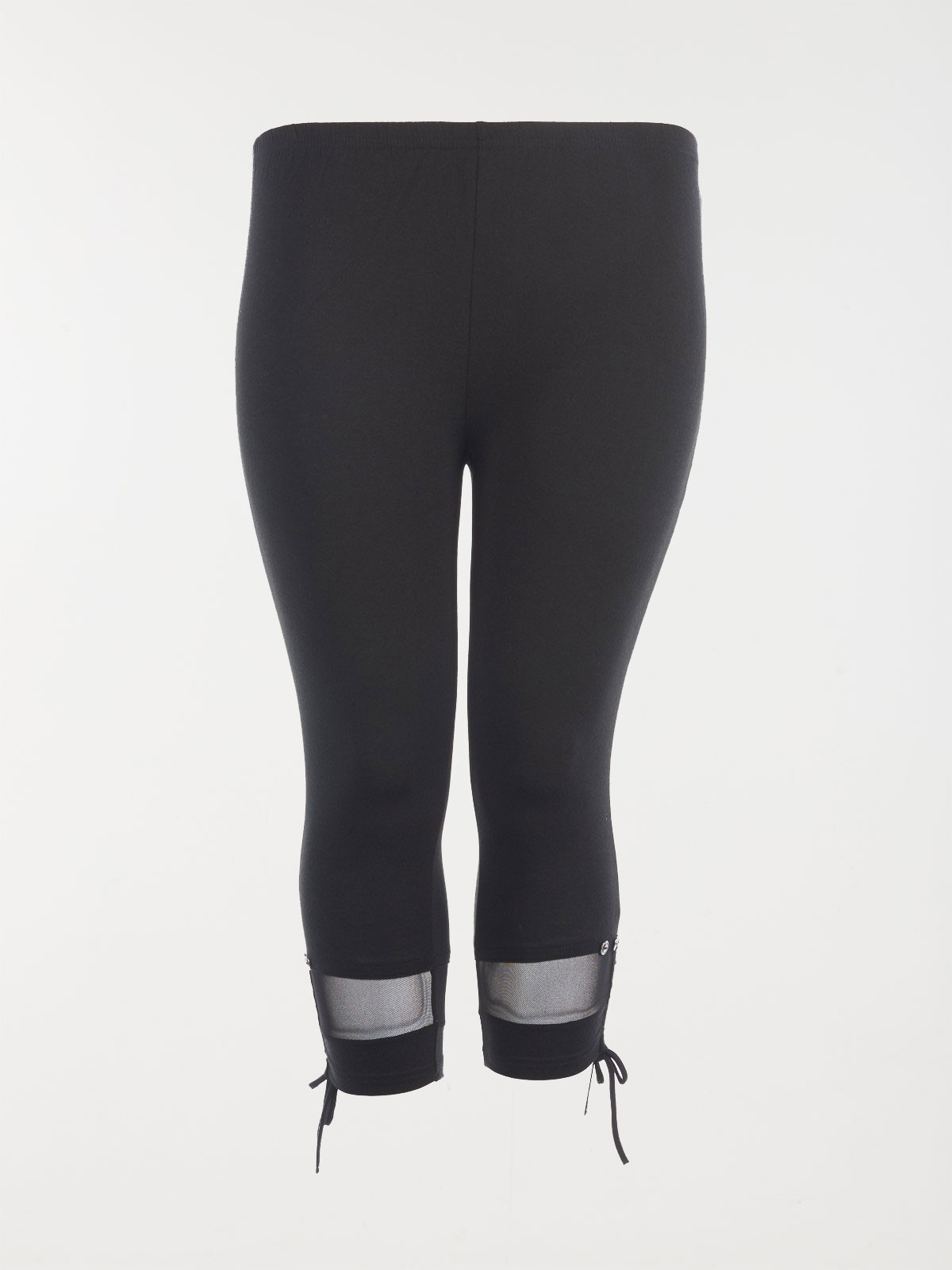Corsaire noir grande taille femme