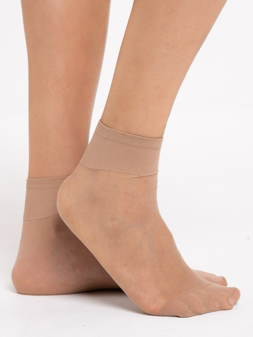 Socquettes voile lot de 2 femme