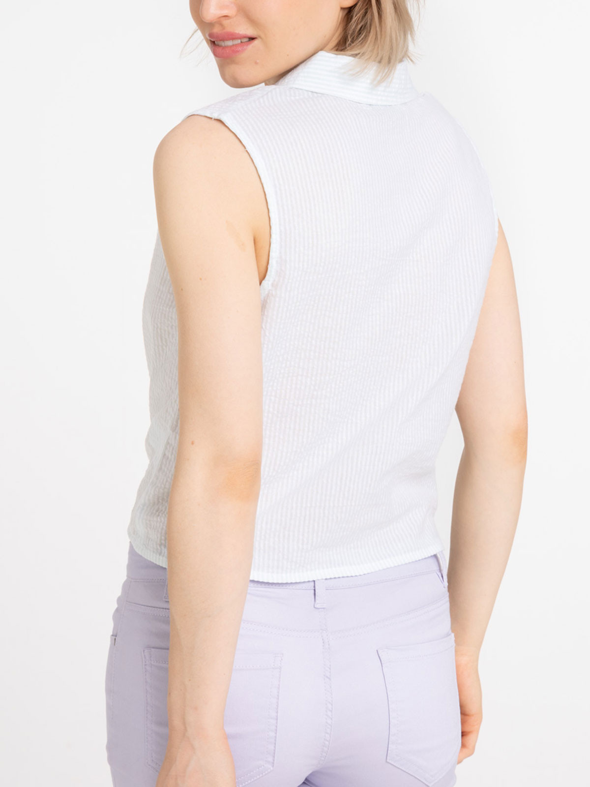 Top noué rayures femme Top noué rayures femme