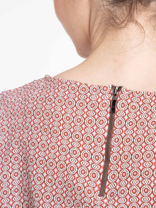 Blouse femme imprimée géométrique Blouse femme imprimée géométrique