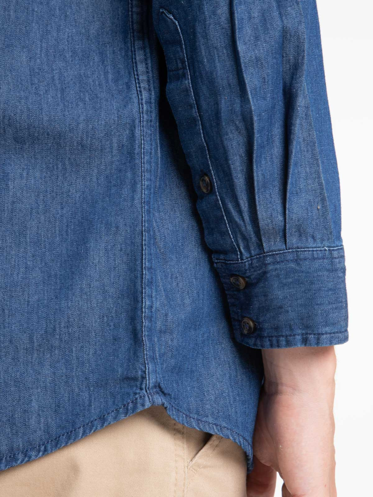 Chemise en jean coloris brut homme Chemise en jean coloris brut homme