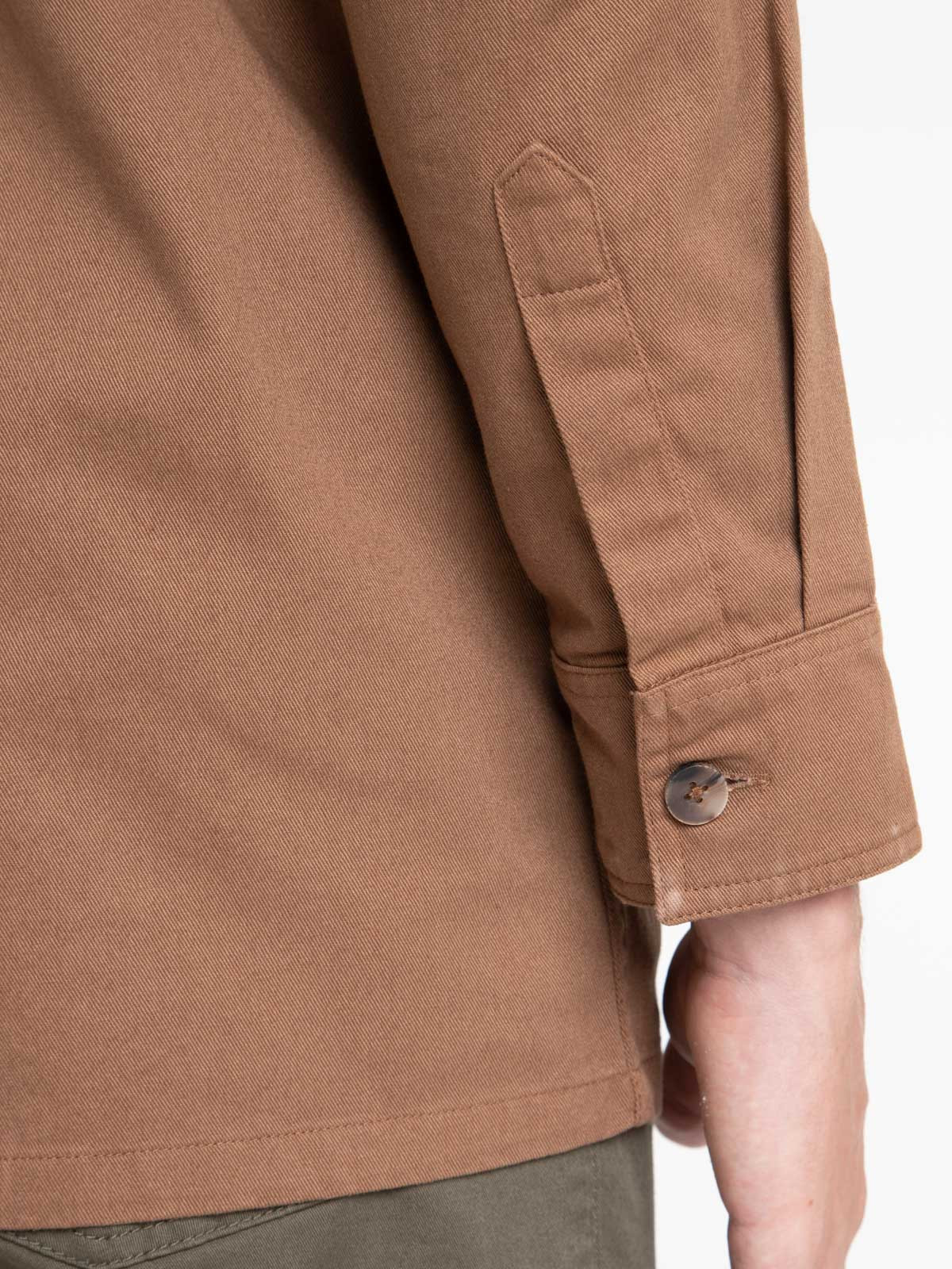 Surchemise camel foncé homme Surchemise camel foncé homme