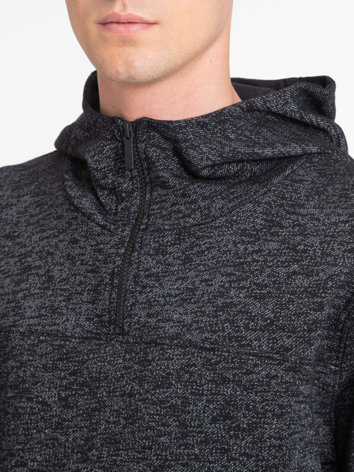Sweat homme gris anthracite chiné Sweat homme gris anthracite chiné