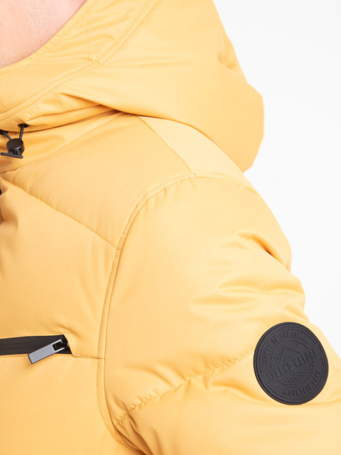 Blouson à capuche curcuma homme Blouson à capuche curcuma homme