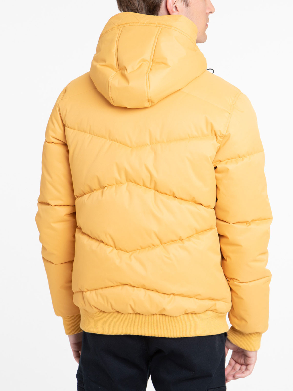 Blouson à capuche curcuma homme Blouson à capuche curcuma homme