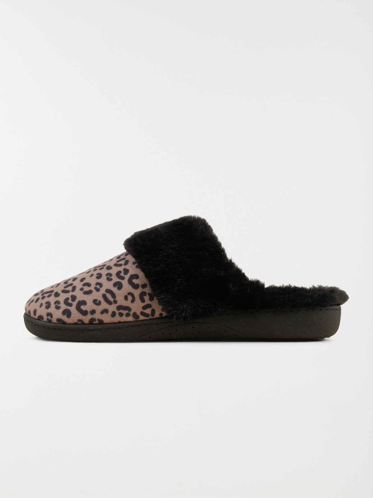 Chausson léopard Isotoner femme (36-41)