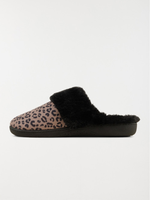 Chausson léopard Isotoner...