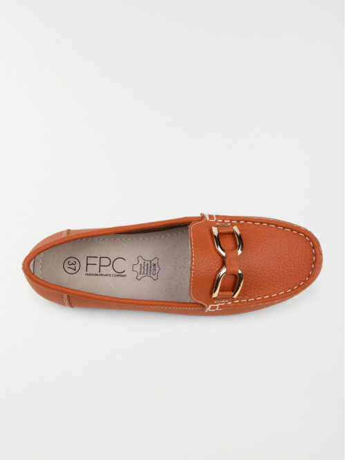 Mocassin boucle femme shop