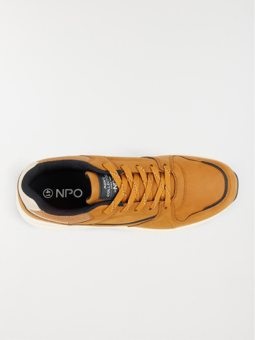 Baskets coloris miel homme (40-45) Baskets coloris miel homme (40-45)
