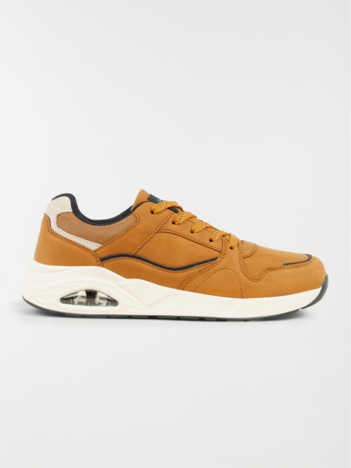 Baskets coloris miel homme (40-45)