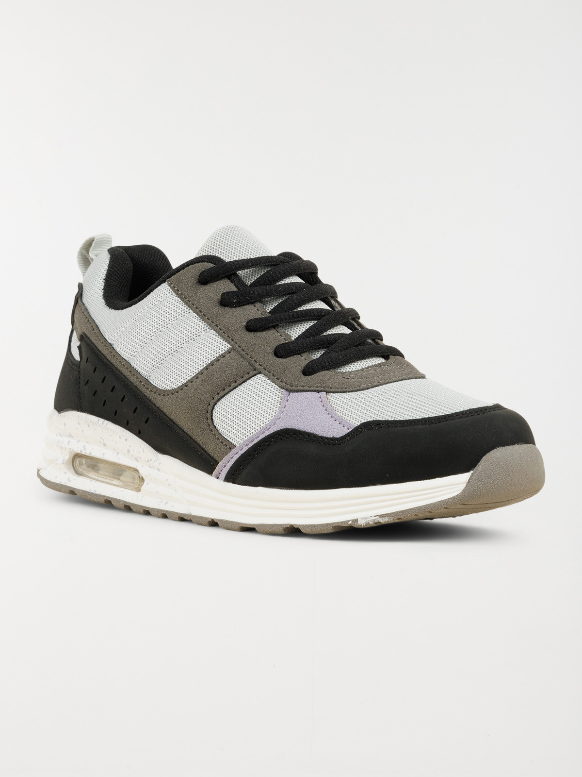 Baskets noires et grises femme (36-41)