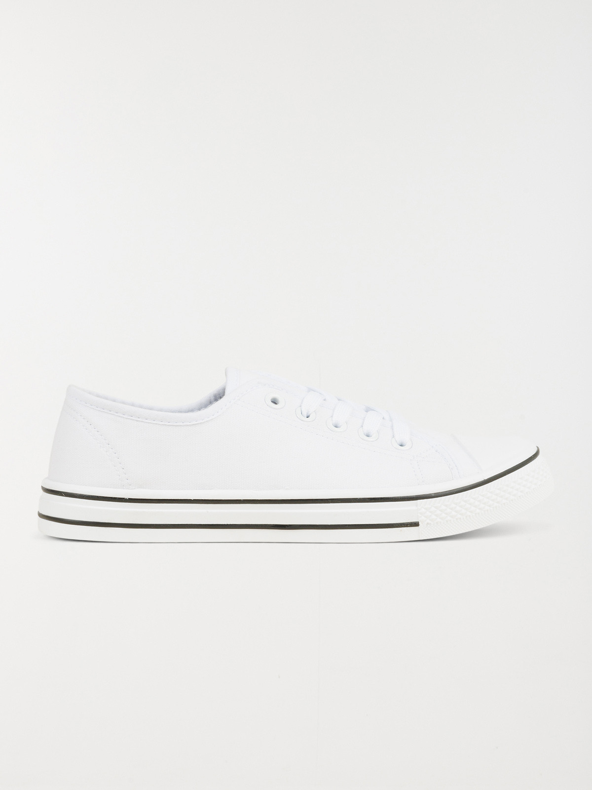 Tennis toile blanche femme (36-41)