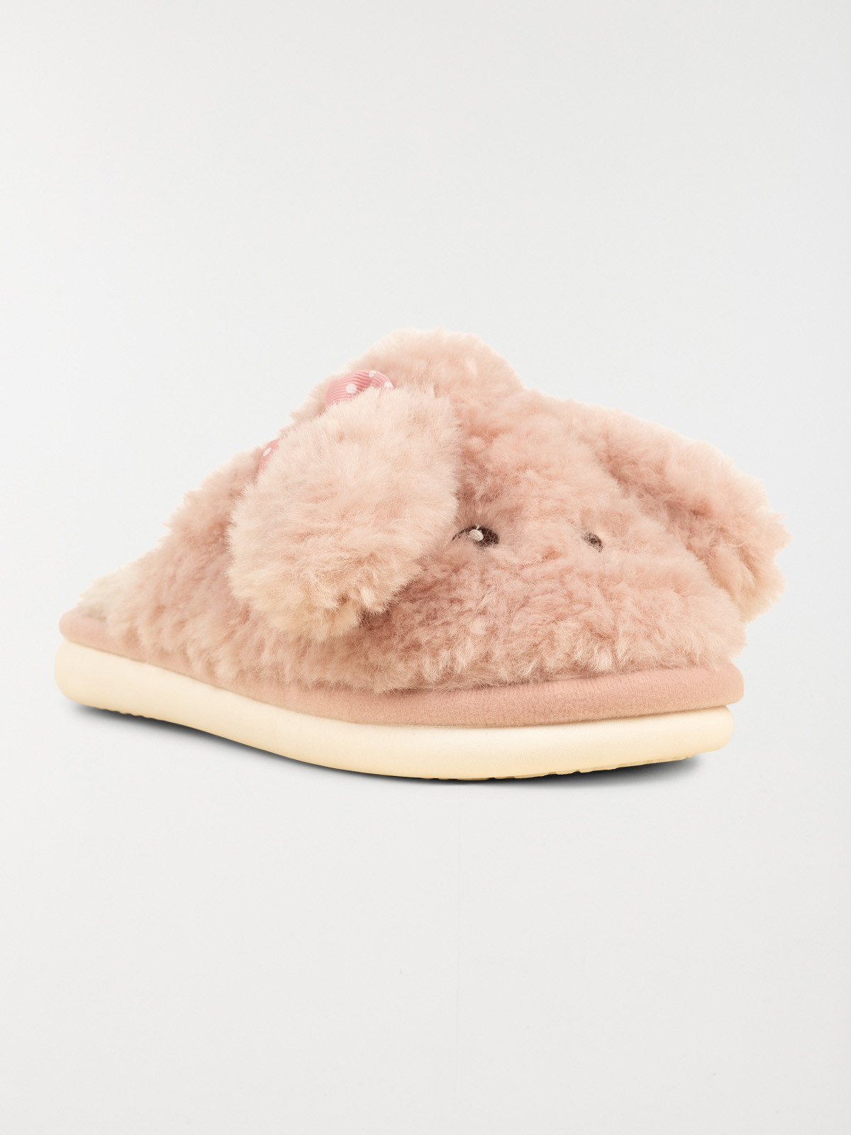 Chaussons mules roses femme (36-41)