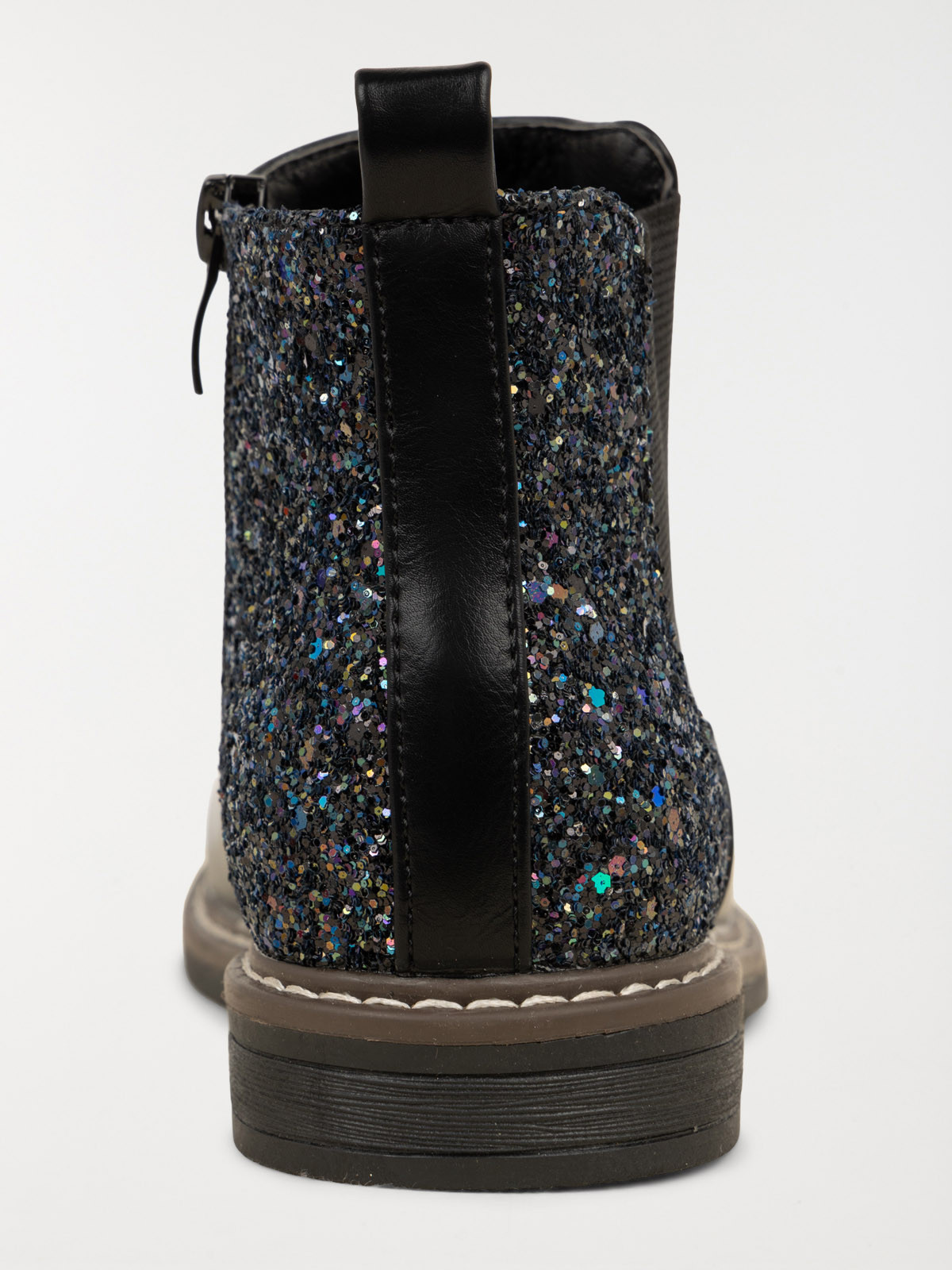 Bottines noires pailletées fille (31-36) Bottines noires pailletées fille (31-36)