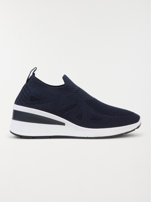 Chaussure navy compensée...