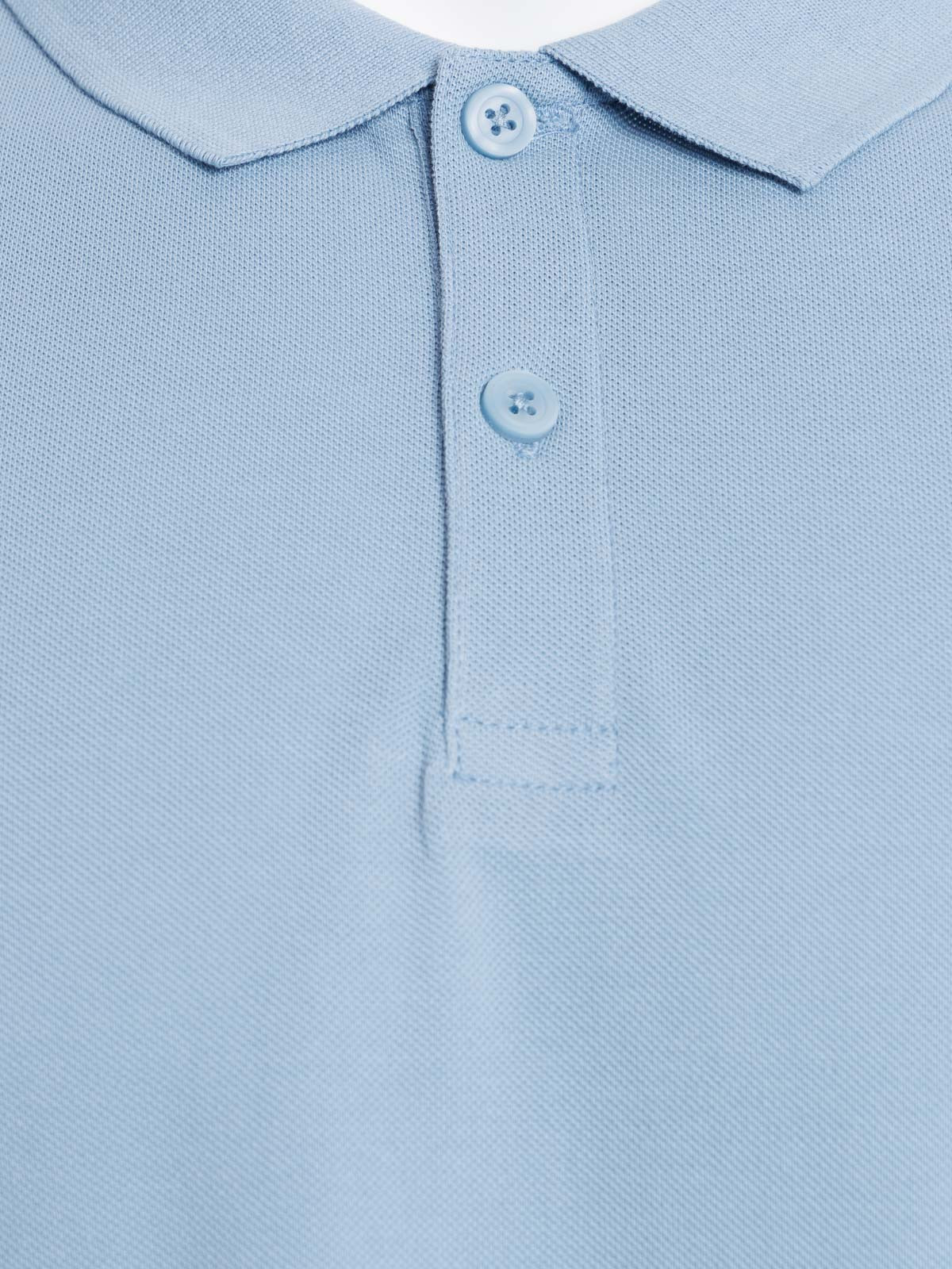 Polo grande taille denim stone homme