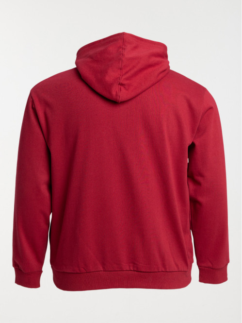 Sweat carmin grande taille...