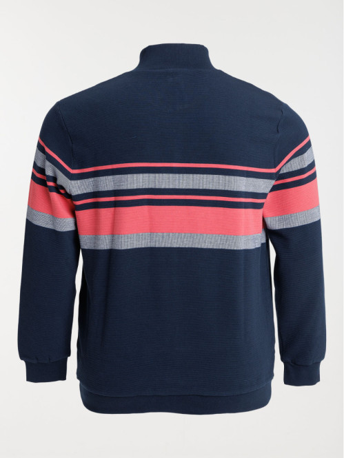 Sweat grande taille marine...