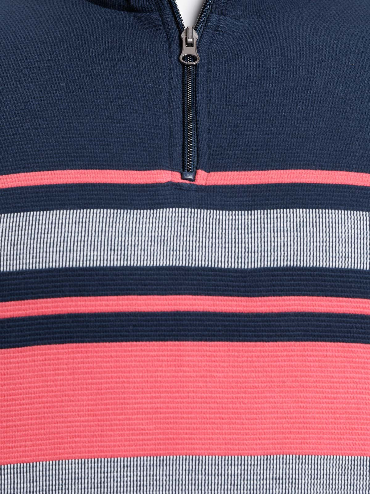 Sweat grande taille marine homme