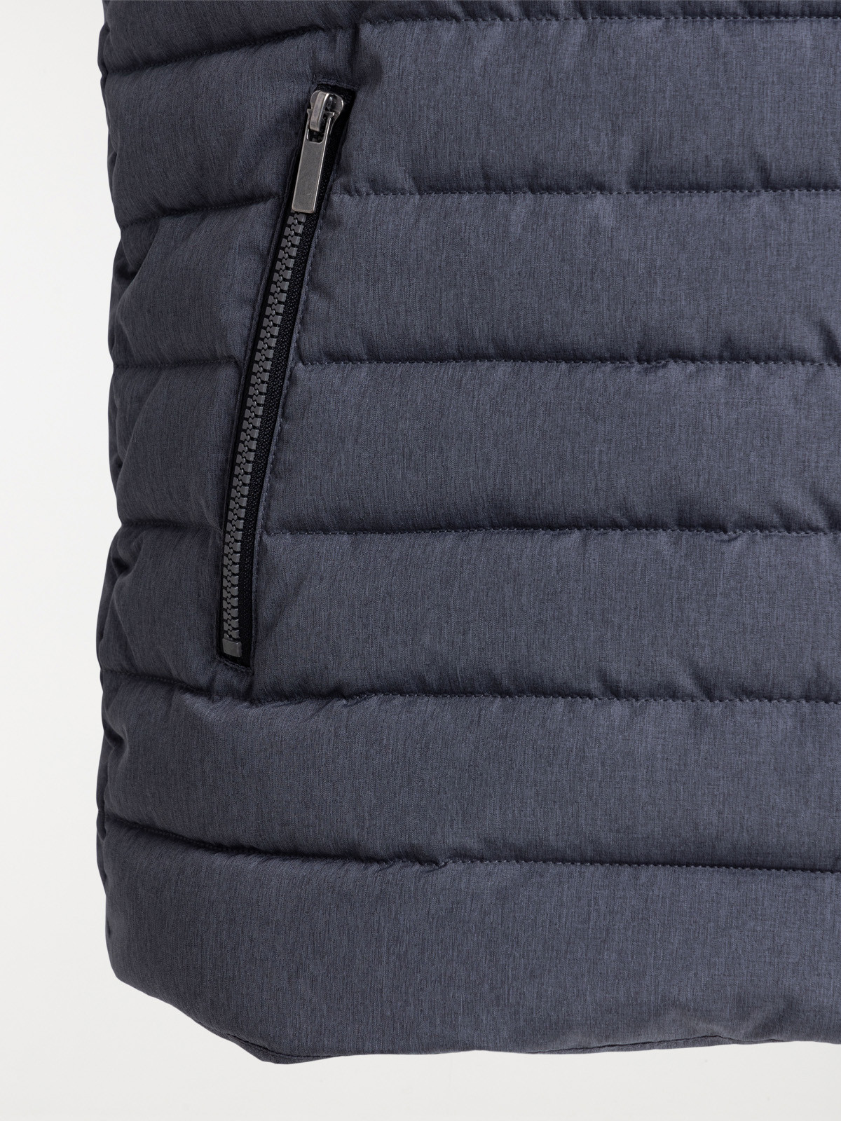 Doudoune grande taille homme gris chiné Doudoune grande taille homme gris chiné