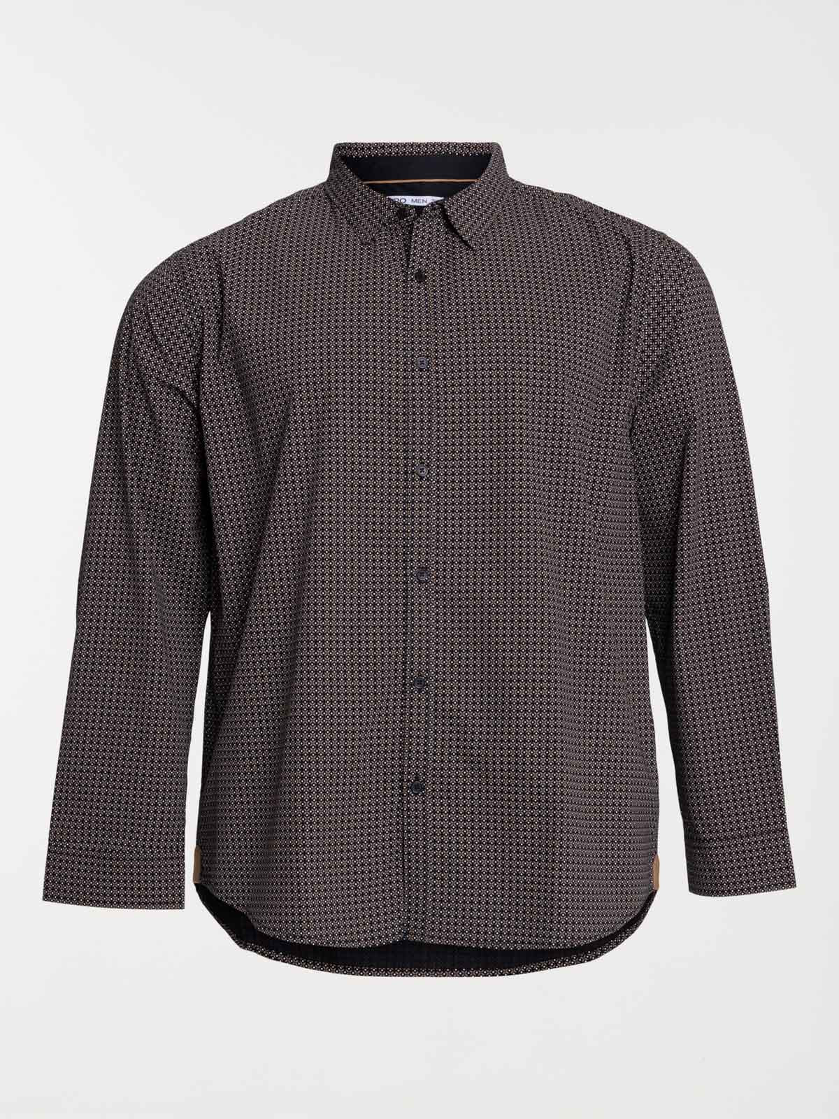 Chemise graphique grande taille homme