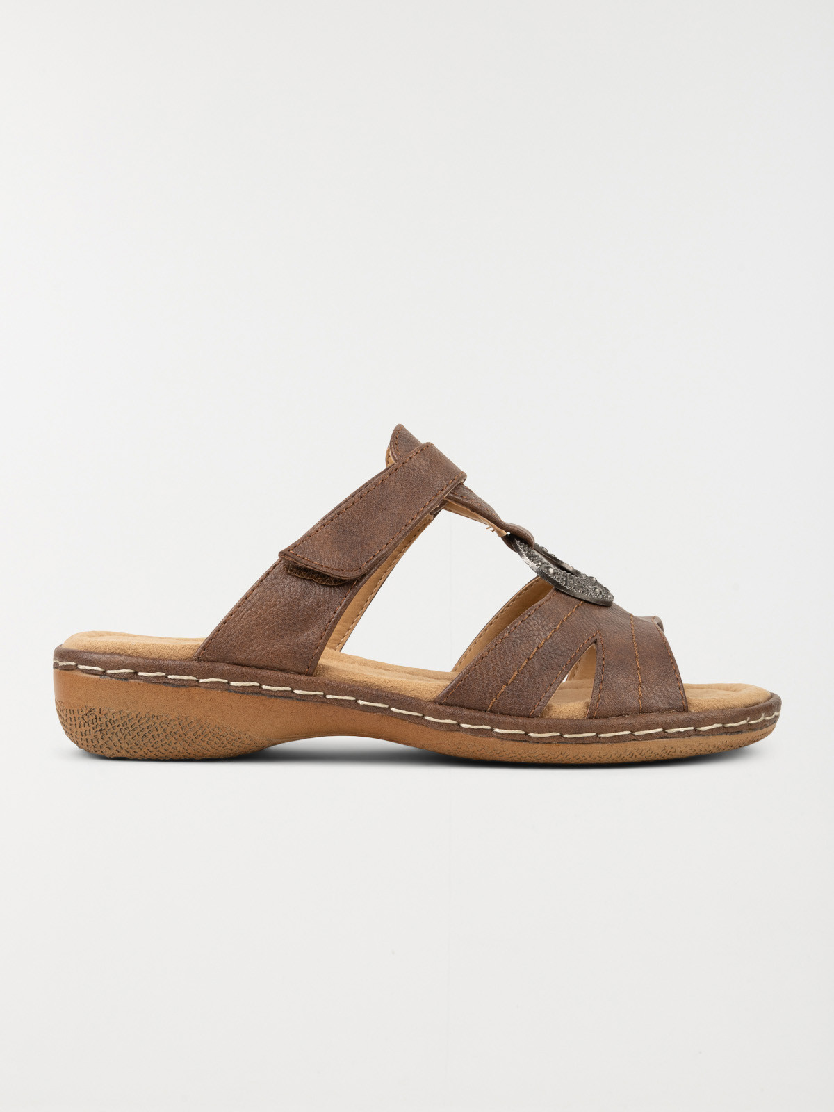 Mule marron à scratch femme (36-41)